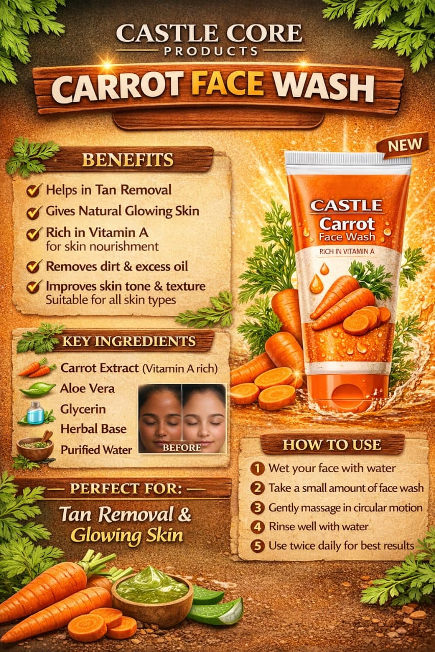 Carrot Face Wash